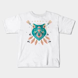 Ethnic Wolf Kids T-Shirt